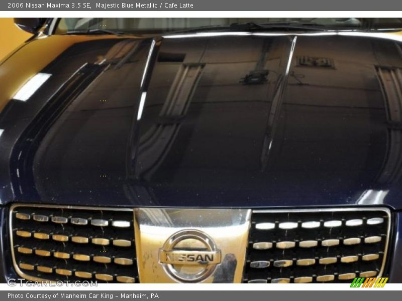 Majestic Blue Metallic / Cafe Latte 2006 Nissan Maxima 3.5 SE
