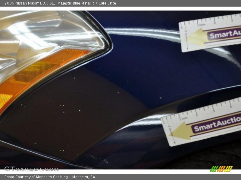 Majestic Blue Metallic / Cafe Latte 2006 Nissan Maxima 3.5 SE