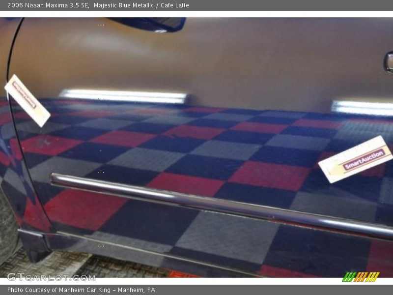 Majestic Blue Metallic / Cafe Latte 2006 Nissan Maxima 3.5 SE