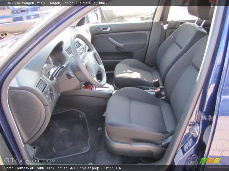 Indigo Blue Metallic / Black 2004 Volkswagen Jetta GL Wagon