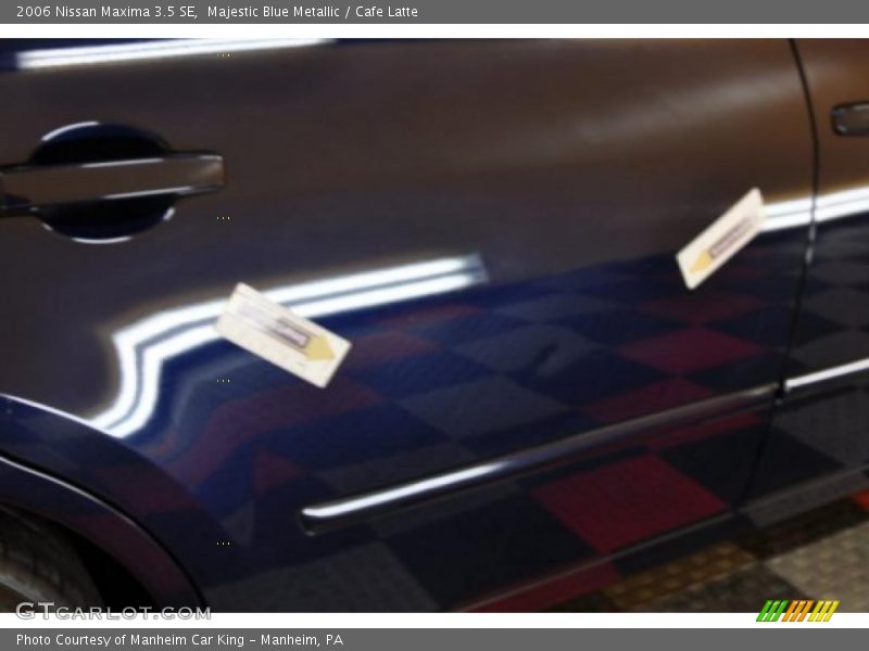 Majestic Blue Metallic / Cafe Latte 2006 Nissan Maxima 3.5 SE
