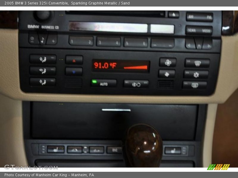 Sparkling Graphite Metallic / Sand 2005 BMW 3 Series 325i Convertible