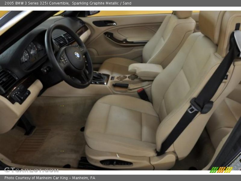 Sparkling Graphite Metallic / Sand 2005 BMW 3 Series 325i Convertible