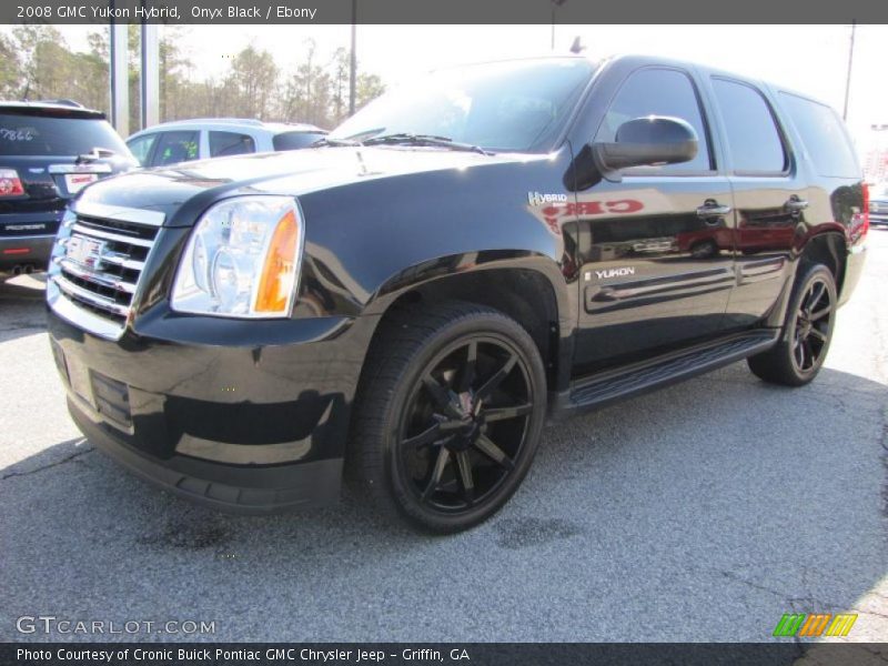 Onyx Black / Ebony 2008 GMC Yukon Hybrid