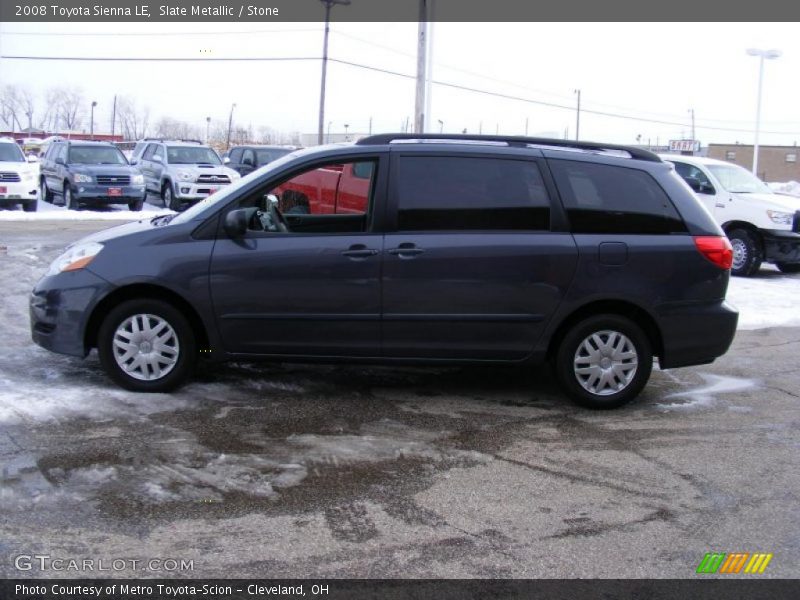 Slate Metallic / Stone 2008 Toyota Sienna LE