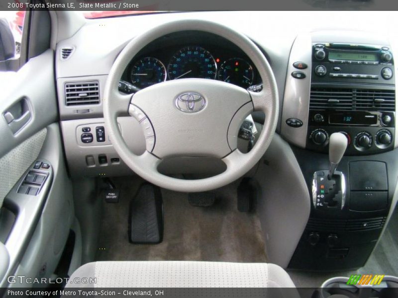 Slate Metallic / Stone 2008 Toyota Sienna LE