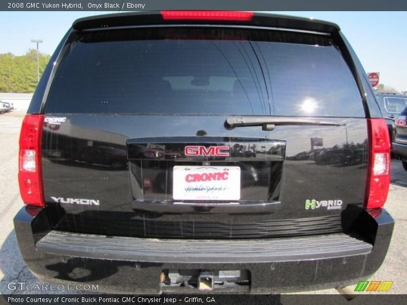 Onyx Black / Ebony 2008 GMC Yukon Hybrid