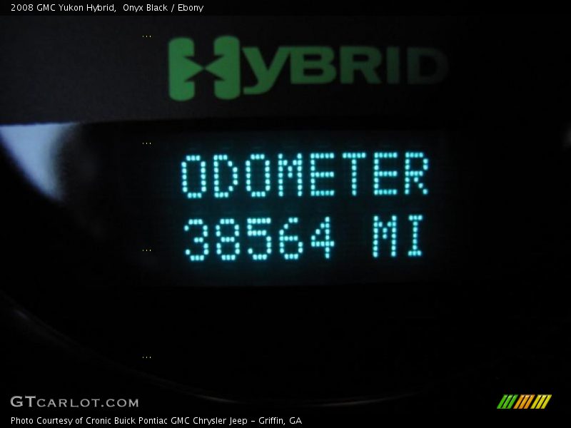 Onyx Black / Ebony 2008 GMC Yukon Hybrid