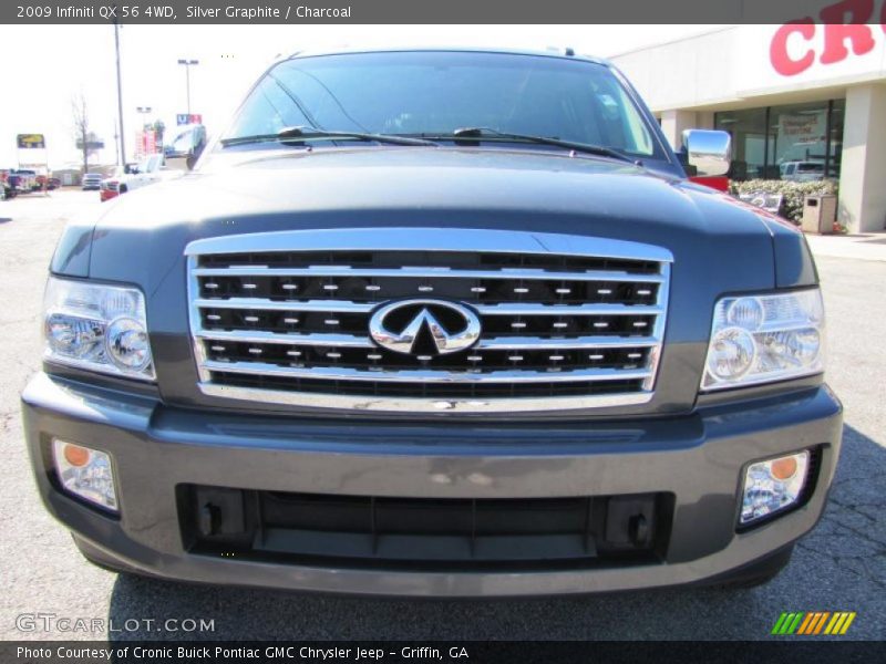 Silver Graphite / Charcoal 2009 Infiniti QX 56 4WD