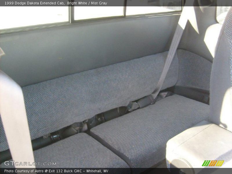 Bright White / Mist Gray 1999 Dodge Dakota Extended Cab