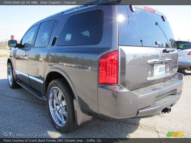 Silver Graphite / Charcoal 2009 Infiniti QX 56 4WD