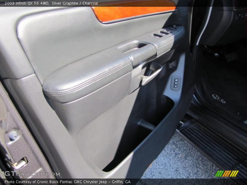 Silver Graphite / Charcoal 2009 Infiniti QX 56 4WD