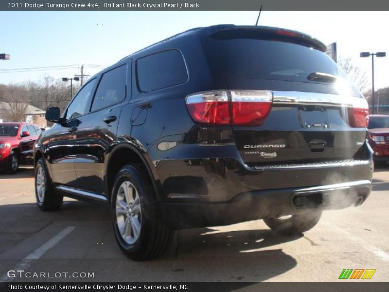 Brilliant Black Crystal Pearl / Black 2011 Dodge Durango Crew 4x4