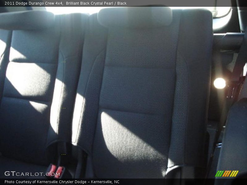 Brilliant Black Crystal Pearl / Black 2011 Dodge Durango Crew 4x4