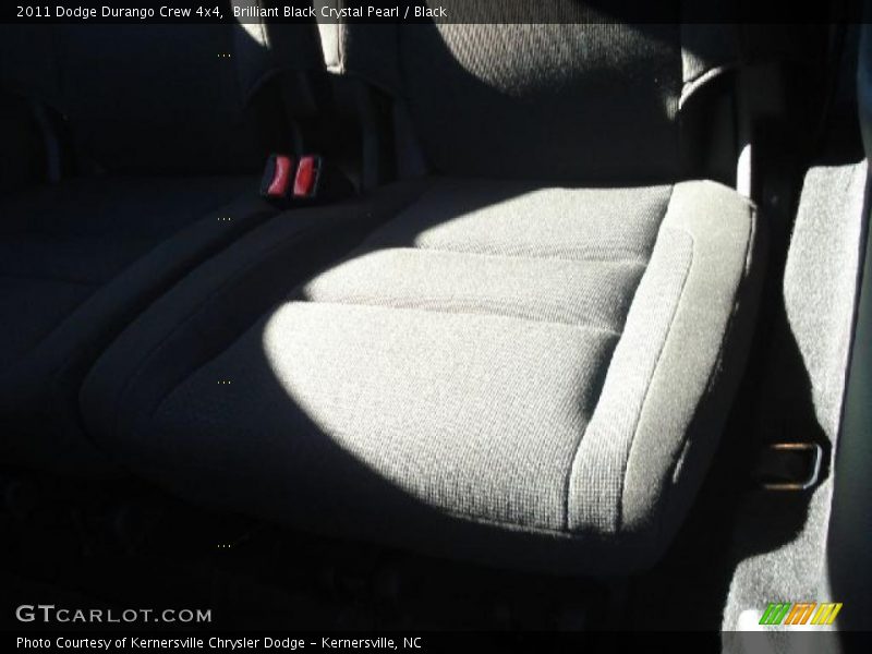 Brilliant Black Crystal Pearl / Black 2011 Dodge Durango Crew 4x4