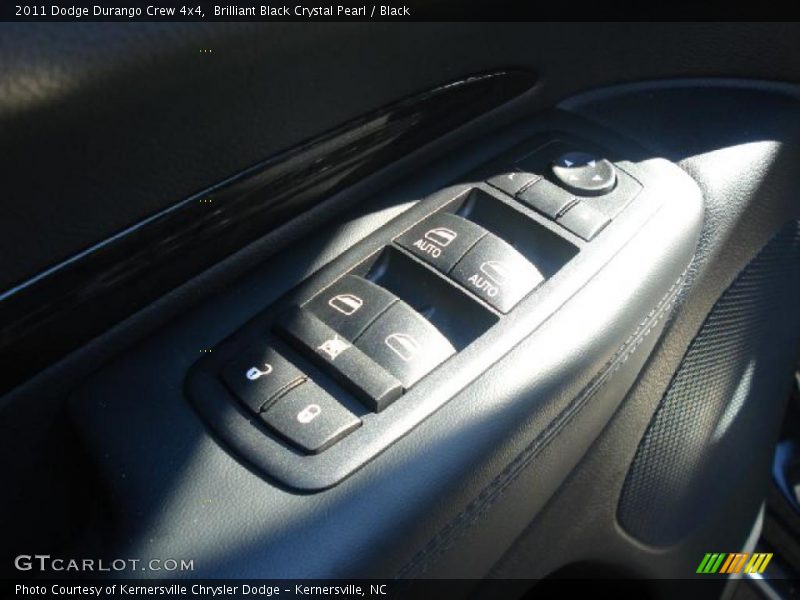 Brilliant Black Crystal Pearl / Black 2011 Dodge Durango Crew 4x4