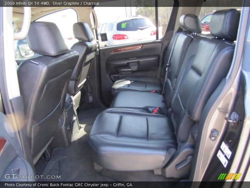 2009 QX 56 4WD Charcoal Interior