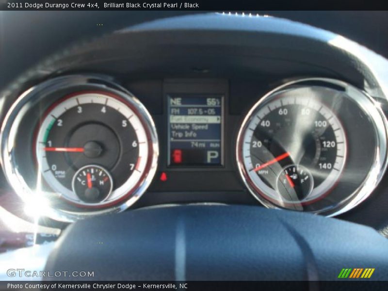  2011 Durango Crew 4x4 Crew 4x4 Gauges