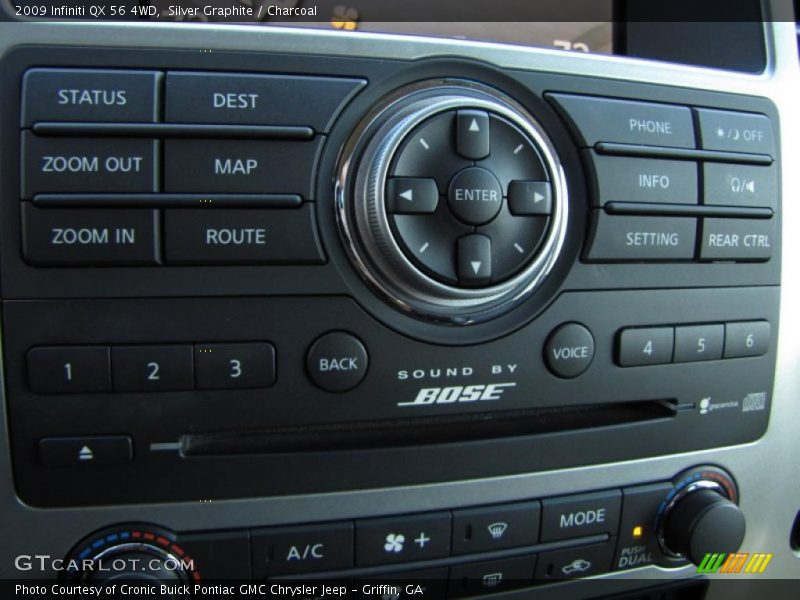 Controls of 2009 QX 56 4WD