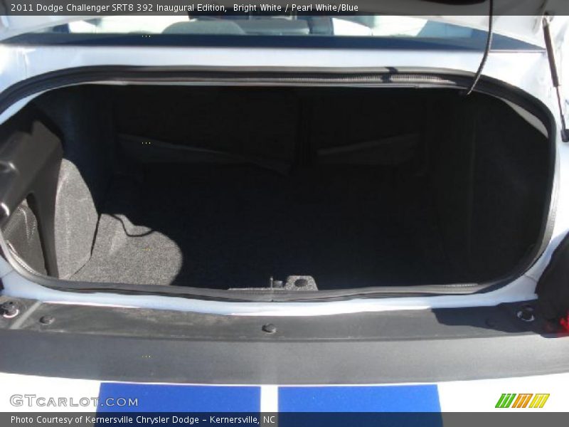  2011 Challenger SRT8 392 Inaugural Edition Trunk