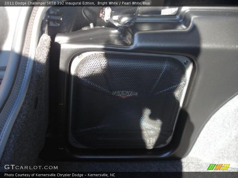 Bright White / Pearl White/Blue 2011 Dodge Challenger SRT8 392 Inaugural Edition