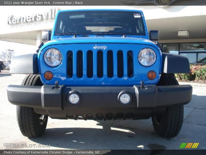 Cosmos Blue / Black 2011 Jeep Wrangler Sport 4x4