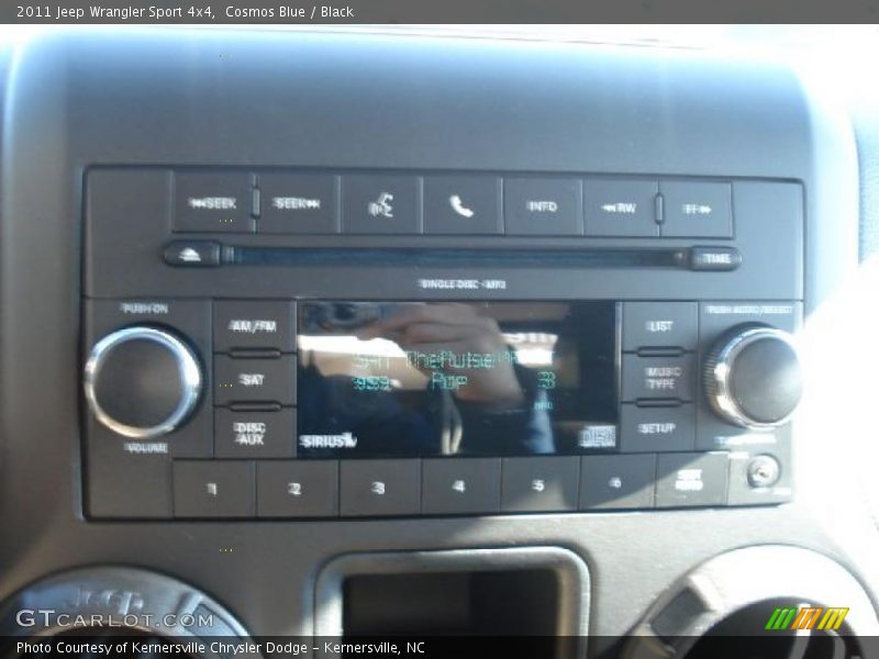 Cosmos Blue / Black 2011 Jeep Wrangler Sport 4x4