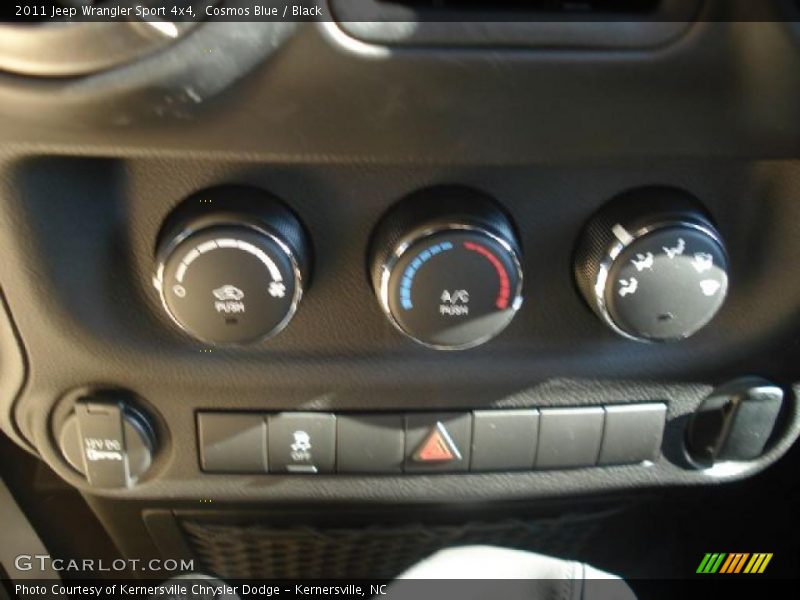 Cosmos Blue / Black 2011 Jeep Wrangler Sport 4x4