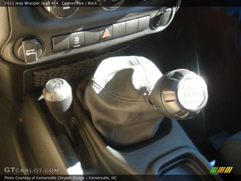  2011 Wrangler Sport 4x4 6 Speed Manual Shifter