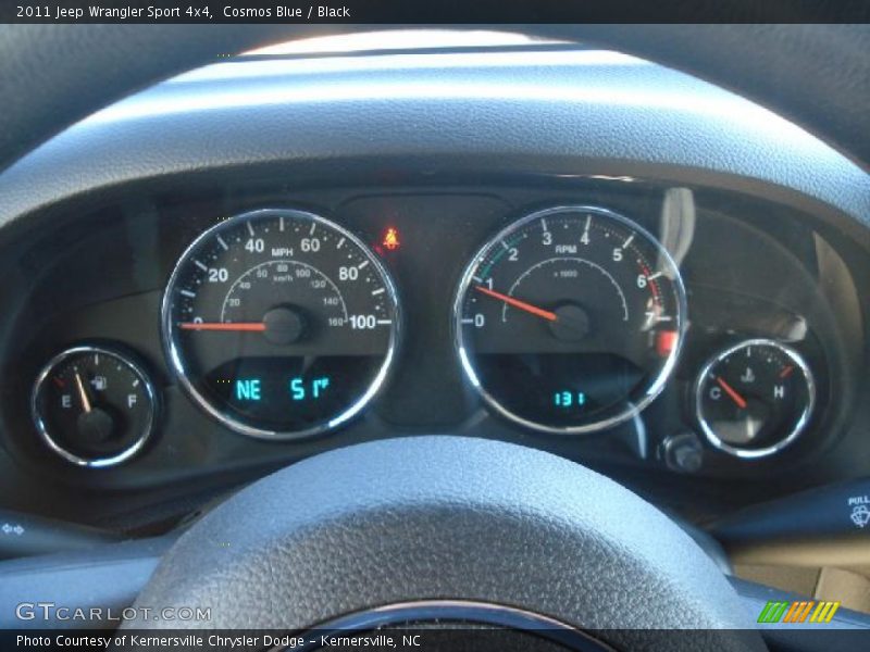  2011 Wrangler Sport 4x4 Sport 4x4 Gauges