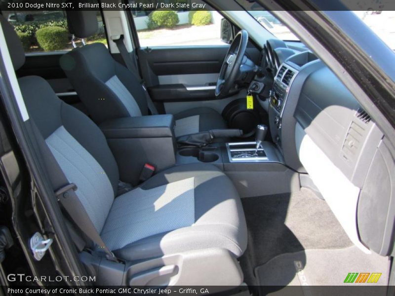 Brilliant Black Crystal Pearl / Dark Slate Gray 2010 Dodge Nitro SXT