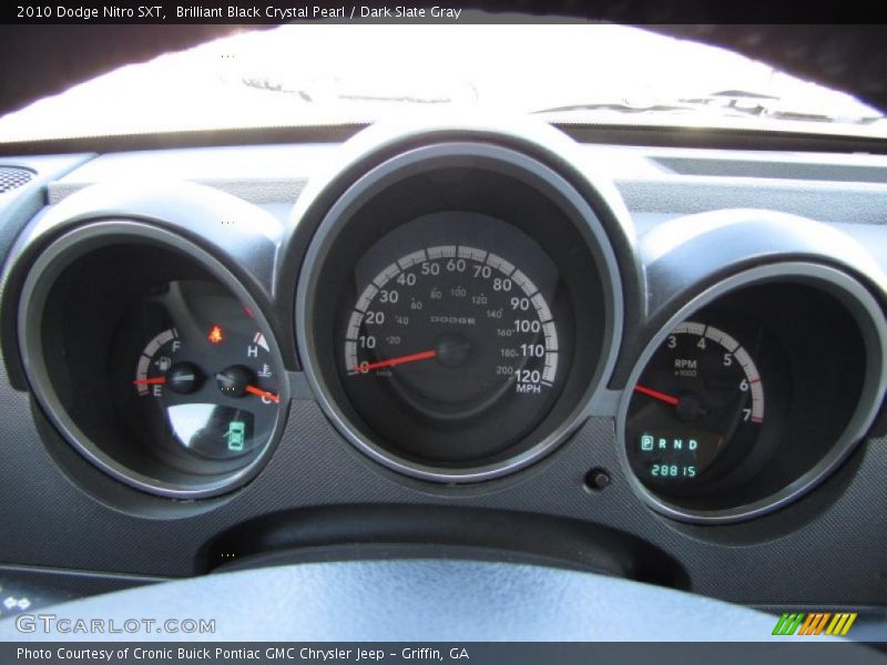  2010 Nitro SXT SXT Gauges