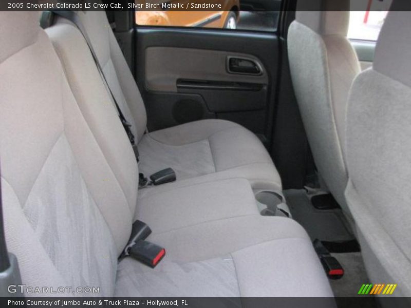 Silver Birch Metallic / Sandstone 2005 Chevrolet Colorado LS Crew Cab
