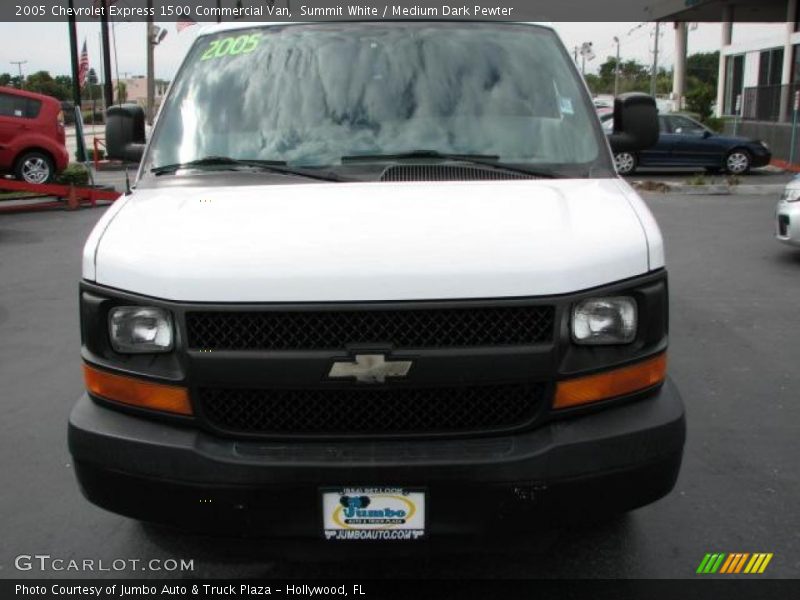 Summit White / Medium Dark Pewter 2005 Chevrolet Express 1500 Commercial Van