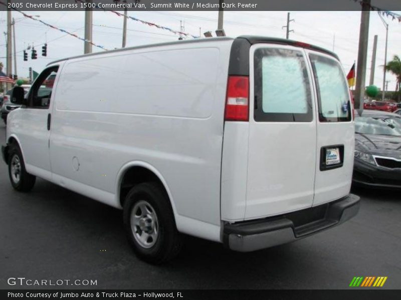 Summit White / Medium Dark Pewter 2005 Chevrolet Express 1500 Commercial Van