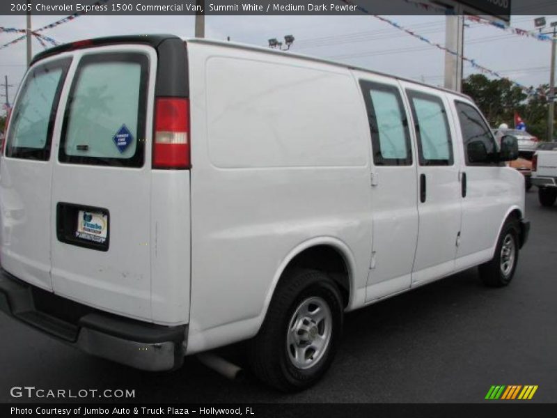 Summit White / Medium Dark Pewter 2005 Chevrolet Express 1500 Commercial Van
