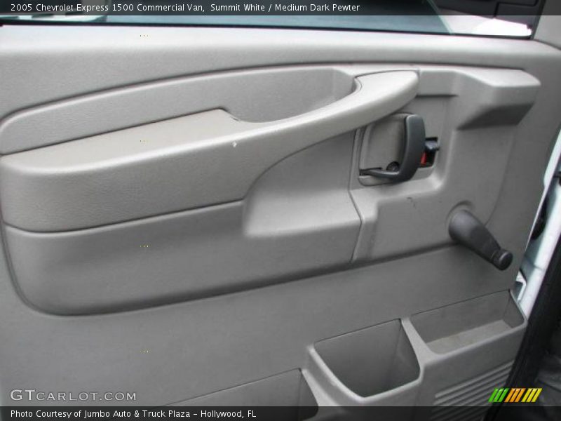 Summit White / Medium Dark Pewter 2005 Chevrolet Express 1500 Commercial Van