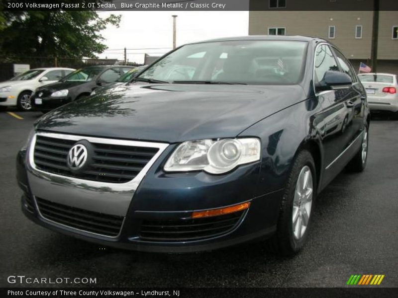 Blue Graphite Metallic / Classic Grey 2006 Volkswagen Passat 2.0T Sedan