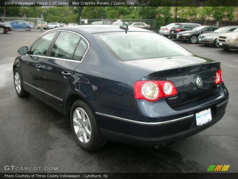 Blue Graphite Metallic / Classic Grey 2006 Volkswagen Passat 2.0T Sedan