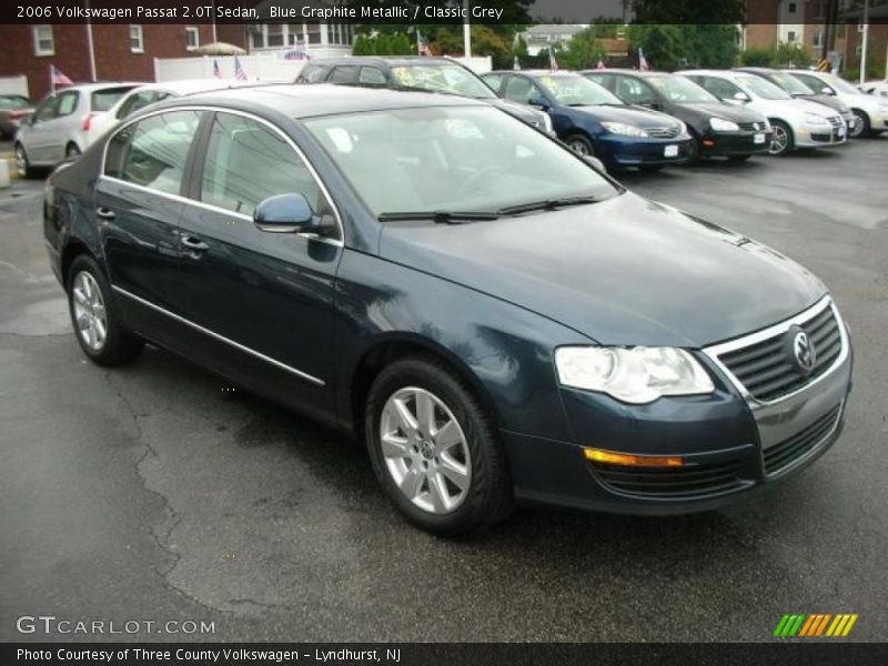 Blue Graphite Metallic / Classic Grey 2006 Volkswagen Passat 2.0T Sedan
