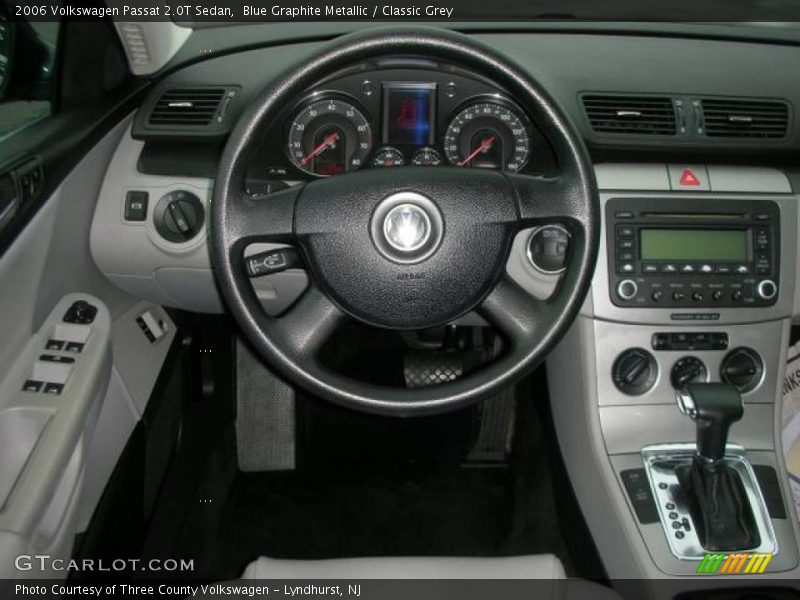 Blue Graphite Metallic / Classic Grey 2006 Volkswagen Passat 2.0T Sedan