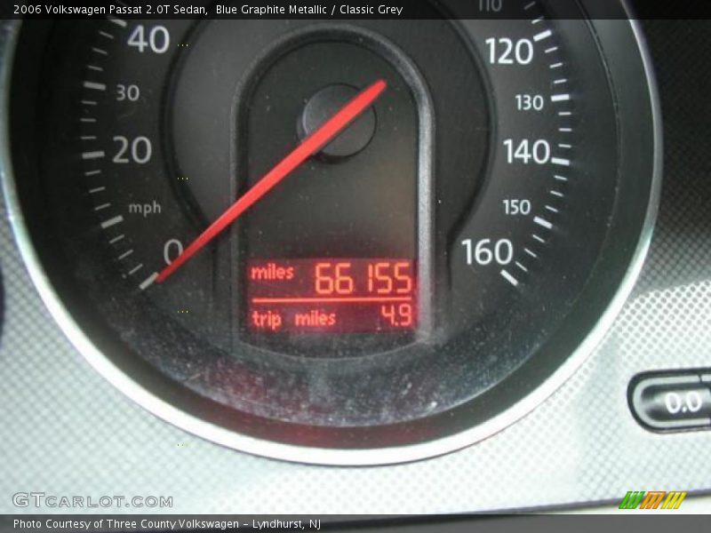 Blue Graphite Metallic / Classic Grey 2006 Volkswagen Passat 2.0T Sedan