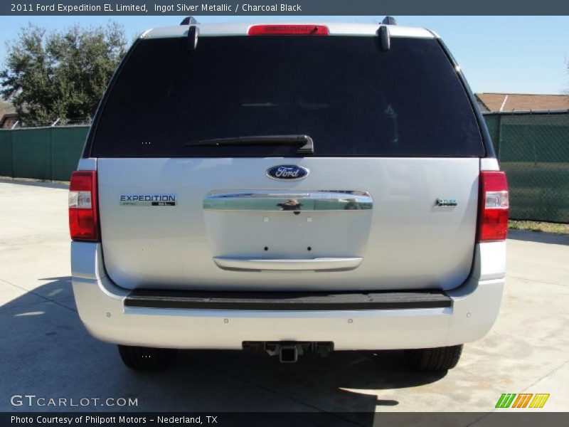 Ingot Silver Metallic / Charcoal Black 2011 Ford Expedition EL Limited