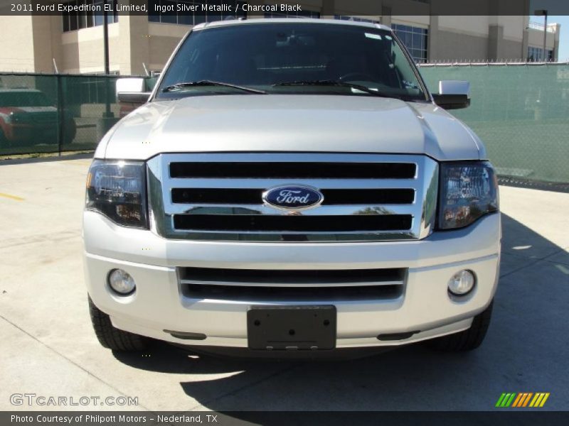 Ingot Silver Metallic / Charcoal Black 2011 Ford Expedition EL Limited