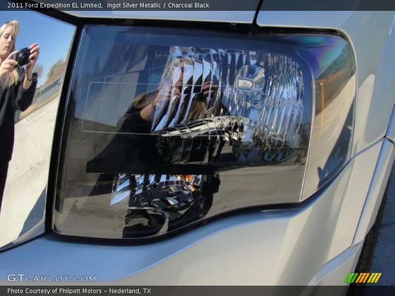 Ingot Silver Metallic / Charcoal Black 2011 Ford Expedition EL Limited