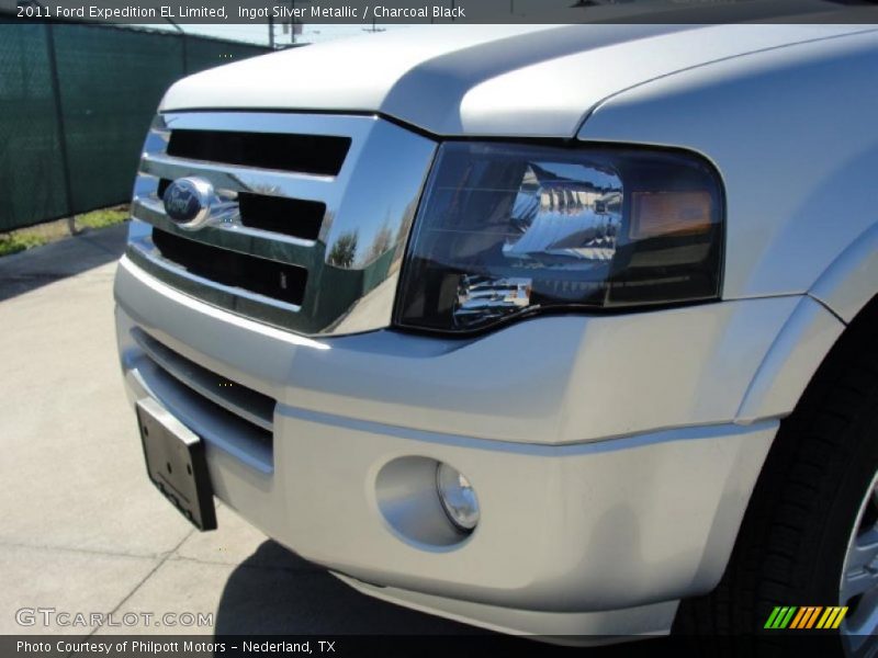 Ingot Silver Metallic / Charcoal Black 2011 Ford Expedition EL Limited