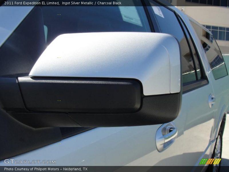 Ingot Silver Metallic / Charcoal Black 2011 Ford Expedition EL Limited