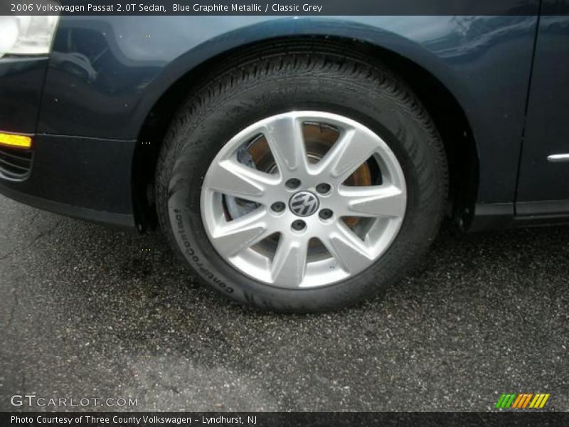 Blue Graphite Metallic / Classic Grey 2006 Volkswagen Passat 2.0T Sedan