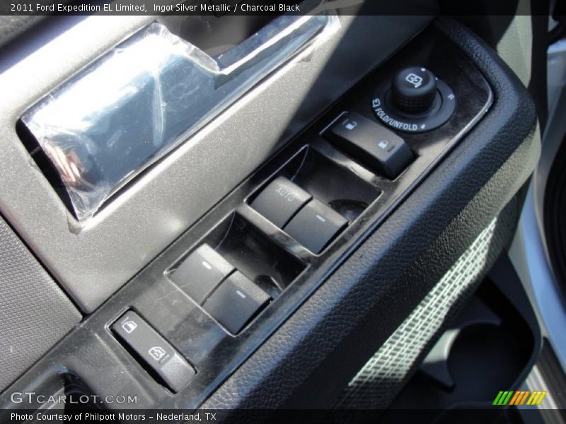 Ingot Silver Metallic / Charcoal Black 2011 Ford Expedition EL Limited