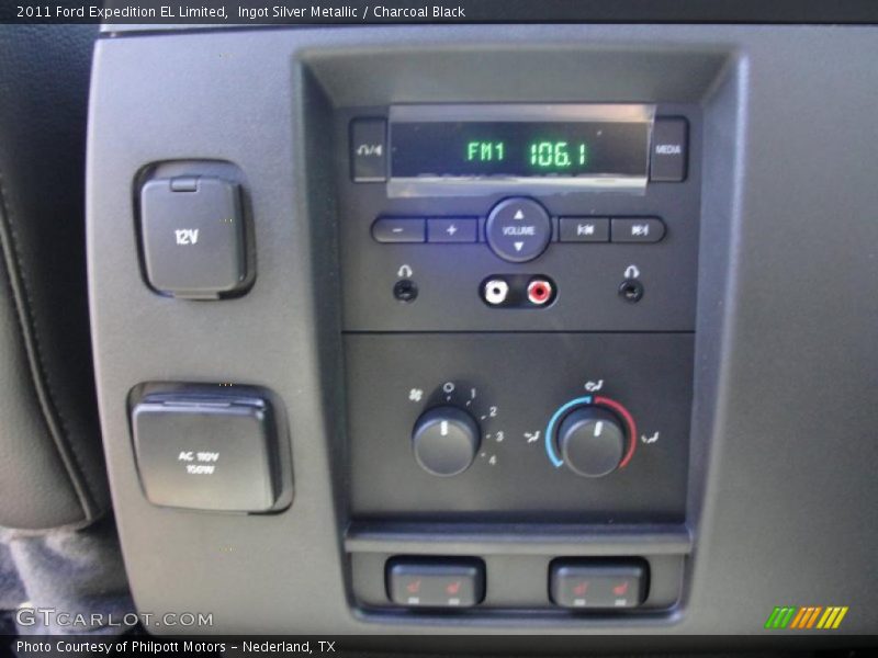 Controls of 2011 Expedition EL Limited